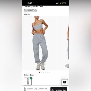 Princess Polly Waffle Set (Size 6 or Medium)